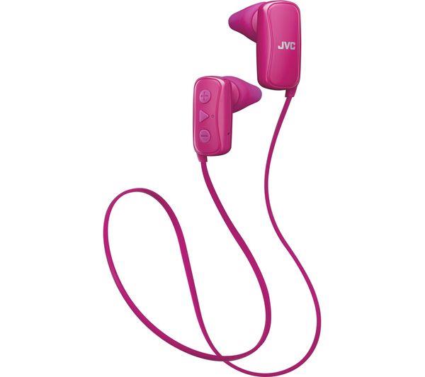 JVC Auricolari in-ear JVC Gumy Sport F250BT bluetooth rosa
